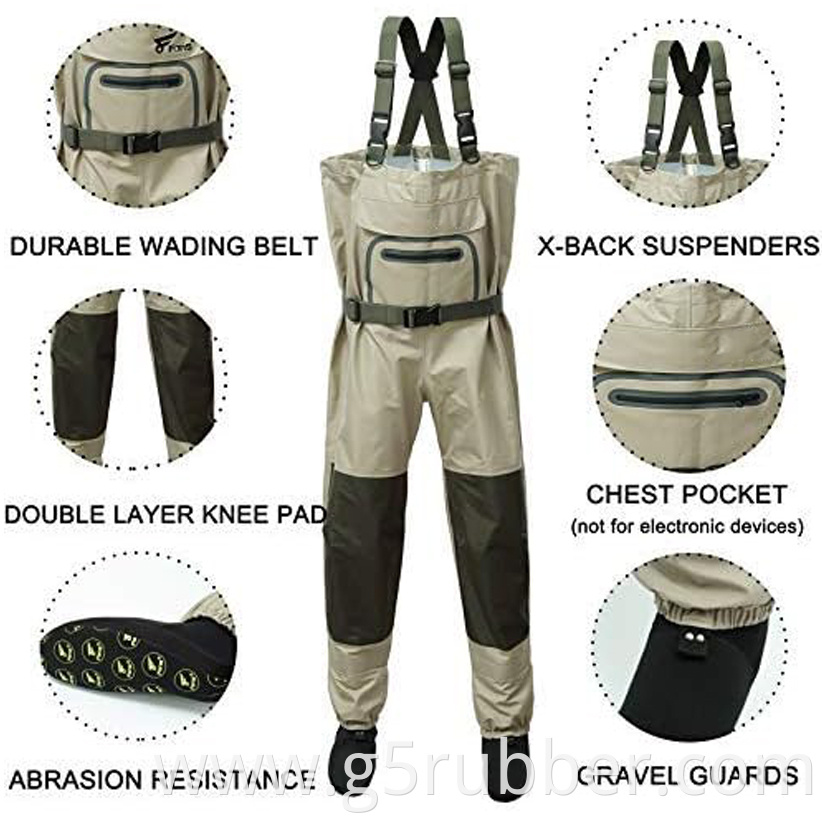 Waterproof Insulated Chest Waders For Fishing Jpg